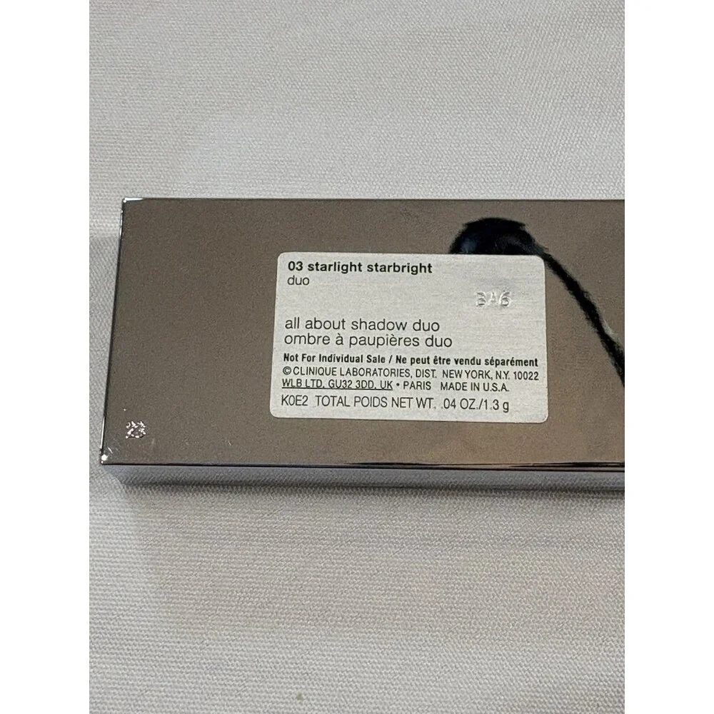 Clinique All About Shadow Duo in the shade 03 Starlight Starbright